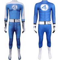 Fantastic Four Thunderbolt Fire Jonathan Cosplay Costume Mister Fantastic Halloween Carnival Party Christmas Play Role Clothing