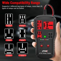 Professional Relay Tester 12V 24V Universal Voltage Tester Car Battery Checker LED Indicator Automotive Diagnostic Tool