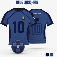 Anime Blue Lock Jersey 3D Print Nagi Soccer T-Shirts Men Women Short Sleeve Sports Tee Y2k Top Cosplay Blue Lock Football Top