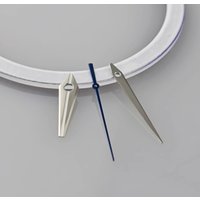 10*14*14.5mm NH35 Hand GS Birch Forest Watch Hand High-quality Five Sided Polished Watch Hands Second Hand Blue Baking Process