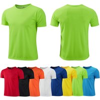 Teenager Quick Dry Short Sleeve Sport T Shirt Gym Jerseys Fitness Shirt Trainer Running T-Shirt Teenager Breathable Sportswear