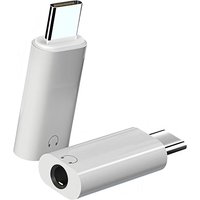 Mini type C to 3.5mm jack Audio Adapter USB C 3.5mm Aux Adapter TypeC Earphone Converter For Iphone15 Samsung Xiaomi Huawei
