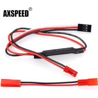 AXSPEED RC Winch Control Line Panel Remote Controller Receiver Cable for Axial SCX10 Traxxas TRX-4 1/10 RC Car Upgrade Parts
