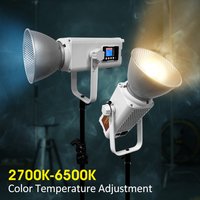 600W LED-Videoleuchte Bi-Color 2700K-6500K COB-Füllicht Yidoblo ZR600 Fotostudio-Beleuchtung 10 Lichteffekte APP-Steuerung CRI95+