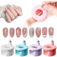 Cat's Eye Magnet Tool 360° Rotatings Strong Magnets Cat Eye Automatic Adsorption Nail Art Beginner DIY Tool