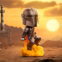 POP MART Star Wars Mandalorian Series Blind Box Mystery Box Guess Bag Toys Doll Cute Anime Figure Desktop Ornaments