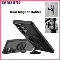 2026 Original Dual Magnet Holder Fast Wireless Charger Station Magnet For Samsung S26Ultra S25 S24 S22 Ultra Series