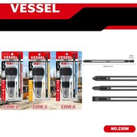 VESSEL 230W-2 230W-3 230W-6 Impact Screwdriver Ball Handle Replaceable Tip Japanese JIS Manual Hand Tool