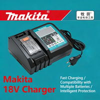 Original Makita DC18RC Battery Charger 14.4V To 18V High Speed Fast Charger Universal Charger For LXT Cordless Tool Batteries