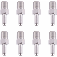 8PCS Universal Bike Chain Remover Thimble Steel Silver Chain Splitter Pin Chain Breaker Replacement Pins Chains Repairing Tool