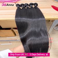 28 30 32 Inch 100% Human Hair Bundles And Weaves 12A Raw Hair Bundles For Women Thick Bone Straight Peruvian Bundles Human Hair Extensions Soft 20 22 24 Inch Bundles Deals 5 Days Free Delivery Cheap image 3