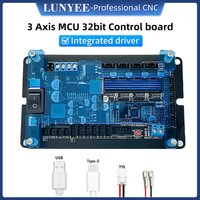 LUNYEE GRBL USB Port CNC Gravur Maschine Control Board, 3 Achsen Control Board Integrierte Treiber, CNC controller upgrade grbl