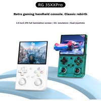 Anbernic Rg35xx Pro Handheld Game Console Bluetooth 3.5-Inch Ips H700 Quad Core Arm Cortex-A53 Linux 64 Bit Dual Joystick Psp