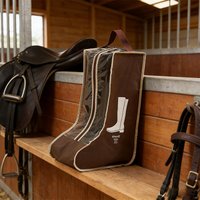 Pvc Non-woven Fabric Equestrian Boot Carrying Bag Durable Ergonomic Design Sturdy Handles Horse Gear Riding Accessories