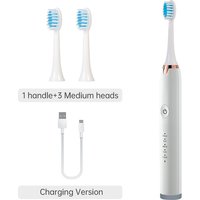 Tongwode Oral Cleaning Elektrische Zahnbürsten Langlebige intelligente kabellose wiederaufladbare automatische elektrische Ultraschall-Zahnbürste