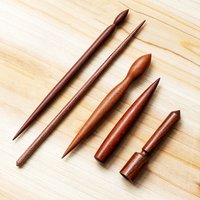 Pottery Tools Purple Clay Teapot Out Water Hole Trimmer DIY Handwork Making Ceramic Teapot Repair Spout Pour Water Hole Tool