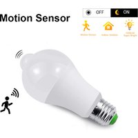 E27 LED Bulb PIR Motion Sensor 110V 220V 12W 15W 18W Dusk Dawn LED Light Lamps Spotlights Night Light For Home Stair Hallway