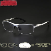 Chashma Prescription Glasses Men Sports Eyewear Myopia Recipe Eyeglasses Frames Multifocal Photochromic Progressive Lenses