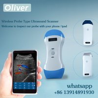 Portable Wireless Ultrasound Probe scanner machine WIFI ultrasound scanner Machine support iOS Android Windows USG small home o
