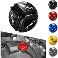 Motorcycle CNC Aluminum Oil Filler Cap Plug cover For DUCATI DIAVEL Diavel AMG Carbon Strada XDIAVEL S 2012 2013 2014 2015 2016
