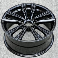 17 Inch Flow Formed Wheels Rims 5x112 for Volkswagen Audi - Black & Gunmetal
