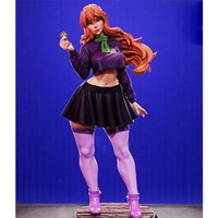 1/24 Sexy Girl Resin Model Kits GK Miniature 3D Printed Gray Model Figurine DIY Doll Model Unassembled And Unpainted