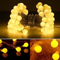 String Garden Lights USB String Lights Ball String Lights Bedroom Fairy Lights Waterproof String Lights Warm White Multicolor 5V