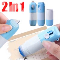 Thermal Paper Correction Fluid with Unboxing Knife Portable Durable Thermal Paper Data Identity Protection Fluid Eraser