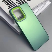 For Samsung Galaxy A71 4G A51 A31 A21S A11 Europe Case Matte Colorful Bumper Armor Shockproof Cover Phone Cases Carcase Coques