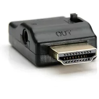 HDCP Compliant HDTV 2.0 IR Adapter with CEC ARC Function, Support To Close CEC, Remote Controlled