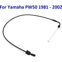 For Yamaha PW50 single throttle cable for oil pump delete 2002 and 1981 Motorcycle Throttle Cable AM-PW50-1PTC02