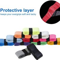 6pcs/12pcs Anti-Slip Tennis Badminton Racket Grip Tape Sweat Absorbent Secure Hold for All Racquets, Badminton Racket