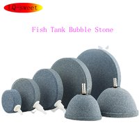 Bubble Stone Aerator for Aquarium Fish Tank Pump Hydroponic Oxygen Plate Mini Air Pump 40/60/80/100mm 1pcs