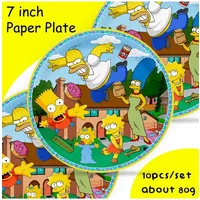 Disposable Decorations Sets of Napkins Plates for Birthday Childrens Day Dinner Gather Baby Shower Farewell Dance Party