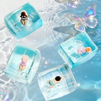 New Swimming Pool Squeeze Squishy Toys Maltose Stress Relief Slow Rebound Fidget Toy Mochi Squishy Stress Reliever summer Toys