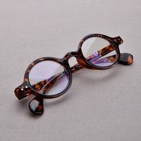 Runde Lesebrille für Frauen, Anti-Blaulicht, Presbyopie-Leser, klassischer Fake-Rahmen, Retro-Rezeptbrille