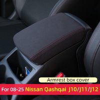 For Nissan Qashqai J11 Accessories J10 Tools 2008-2020 Central Control Armrest Box Protective Cover 2009 2010 2014 2018 2019
