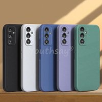 Für Samsung Galaxy A16 Hülle Samsung A17 A16 A15 A14 A55 A06 A04 A04S A04E A24 A54 A34 A05 Cover Silikon Plain Protector Gummi