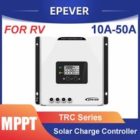 EPEVER MPPT 12V 24V 48V Max PV 60V 100V 150V Solar Charge Controller TRC 10A 20A 30A 40A 50A for RV Solar Energy System