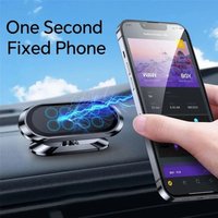 Strong Magnetic Phone Holders for Car Cellphone Stand 360 Rotation Magnet Mount GPS Support For iPhone 15 14 13 X Xiaomi Samsung
