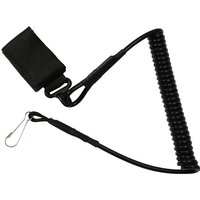 New Elastic Lanyard Rope Tactical Anti-lost Spring Safety Strap Rope For Key Ring Chain Flashlight Hunting Accessories