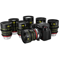 Meike Prime 16mmt2.5/24/35/50/85/105mm T2.1/135mm T2.4Cine Lens for Full Frame Cinema Camera Systems