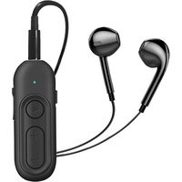 Clip On Bluetooth Headset With Microphone Stereo Subwoofer Buletooth Earphone Long Standby Noise Reduction Wireless Headphones
