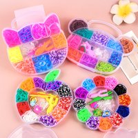 DIY Luminous Rubber Bands Set for Children's Puzzle DIY Hand Woven Rubber Band Luminous Bracelet Loom