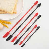 3 Size Spatula Tool Set Mini Reusable Silicone Bottle Scraper Beauty Spatula for Kitchen Jars Butter Cream Cosmetic Bottles