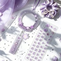 Acrylic Badge Brick Wind Chime Design Pins Pendant Suitable for 58mm Badge Clear Badge Protector Case Display Collection Storage