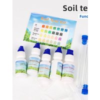 Soil Test Liquid Solution PH Ammonia Nitrogen Phosphorus Potassium Measuring Soil Test Kit for Agriculture Gardening