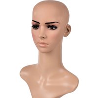 Hot Sale 1PCS Fake Latex Flesh Skin Unisex Bald Head Wig Cap Rubber Skinhead Costume Prank