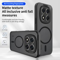 For Redmi NOTE 15 /15 pro/15 PRO Plus Case Luxury Skin Magnetic Scrub PC Cover For Redmi NOTE15 pro + 4G 5G bumper Funda