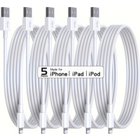 20W PD Original Fast Charging USB Cable for iPhone 14 8 7 Plus 13 12 11 Pro XS Max XR X USB C Rapid Charger Cable 1m 3m 2m